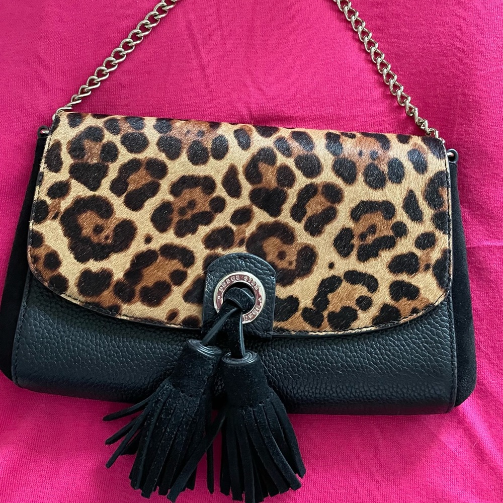 Kate Spade Leopard and Suede Handbag